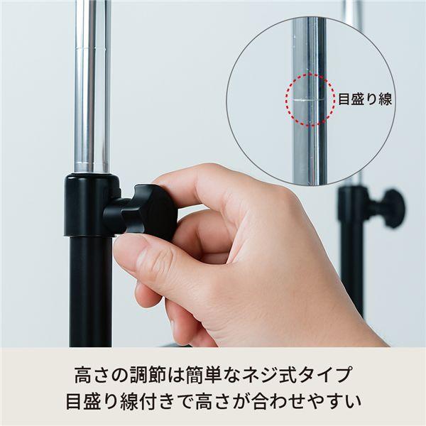 〔2個セット〕アジャストマルチテーブル ルーモ(グレー) ベッドテーブル PCテーブル パソコンテーブル 机 デスク 昇降式 キャスター 高さ調節 伸縮式 木目 介...
