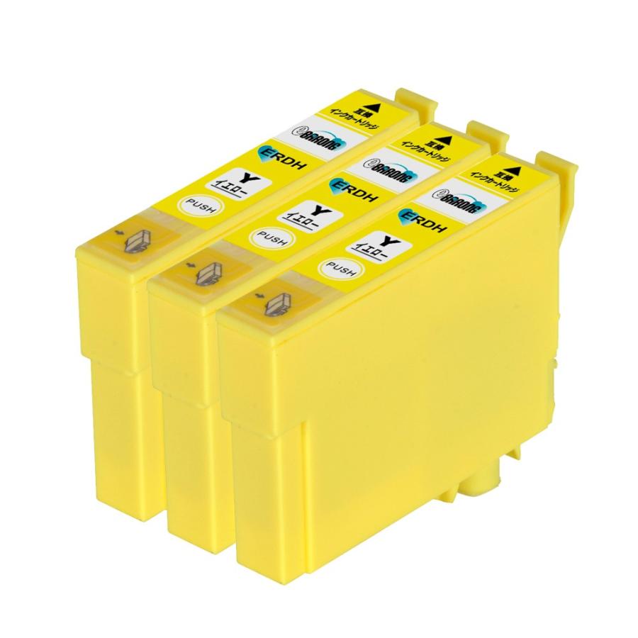 RDH-Y イエロー お得な4本セット エプソン対応 互換インク 楽天市場】エプソン プリンター インク RDH イエロー4本セット