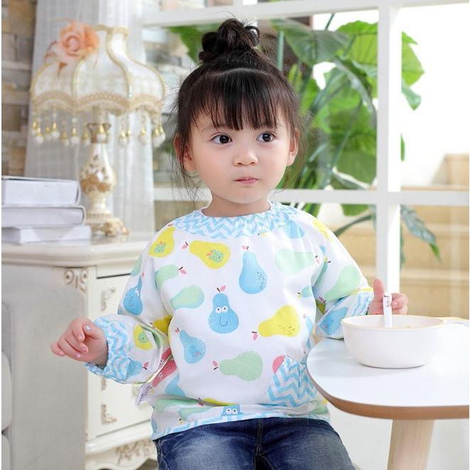 スモック 長袖 食事用エプロン キッズベビー服 保育園 乳児 エプロン 女の子 服 幼児 かわいい 赤ちゃん 男の子 子供 ベビー 可愛い