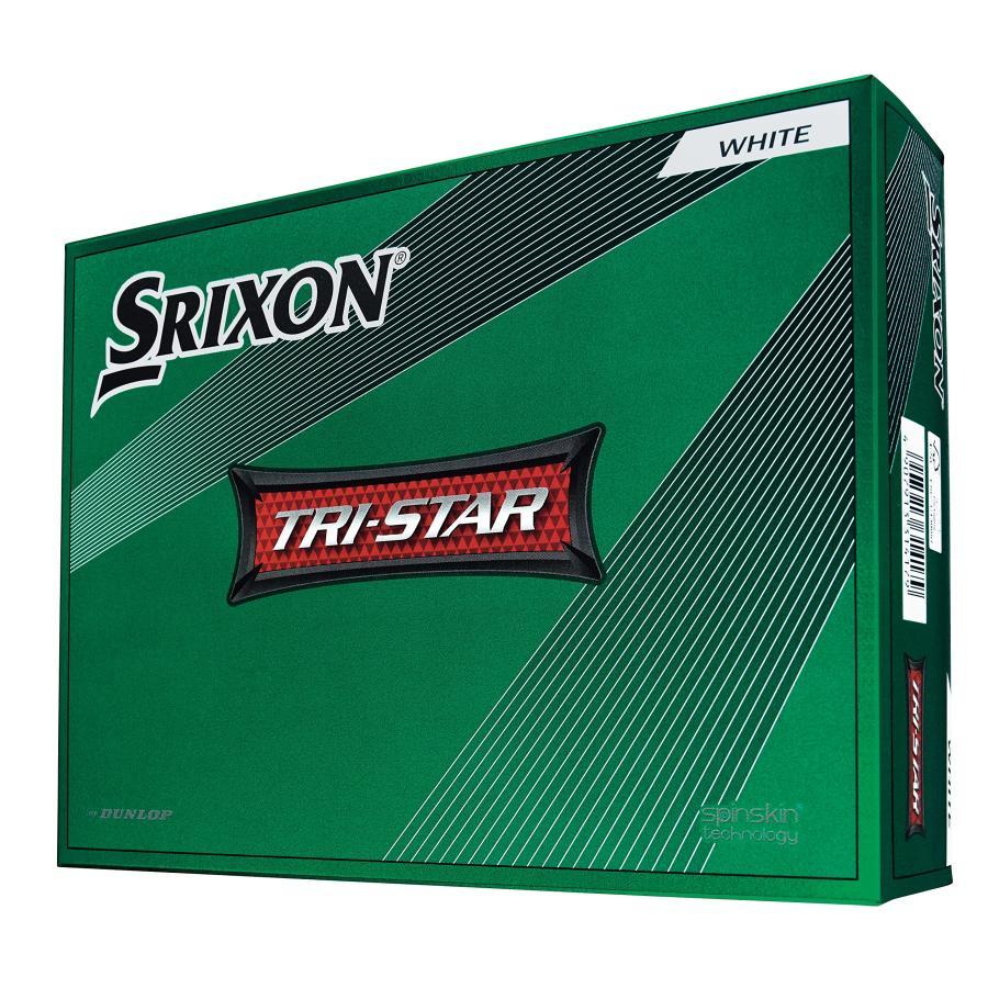 DUNLOP ダンロップ ゴルフボール SRIXON TRI-STAR 2022年モデル 1ダース(12個入り) ホワイト｜select-shop-glitter｜02