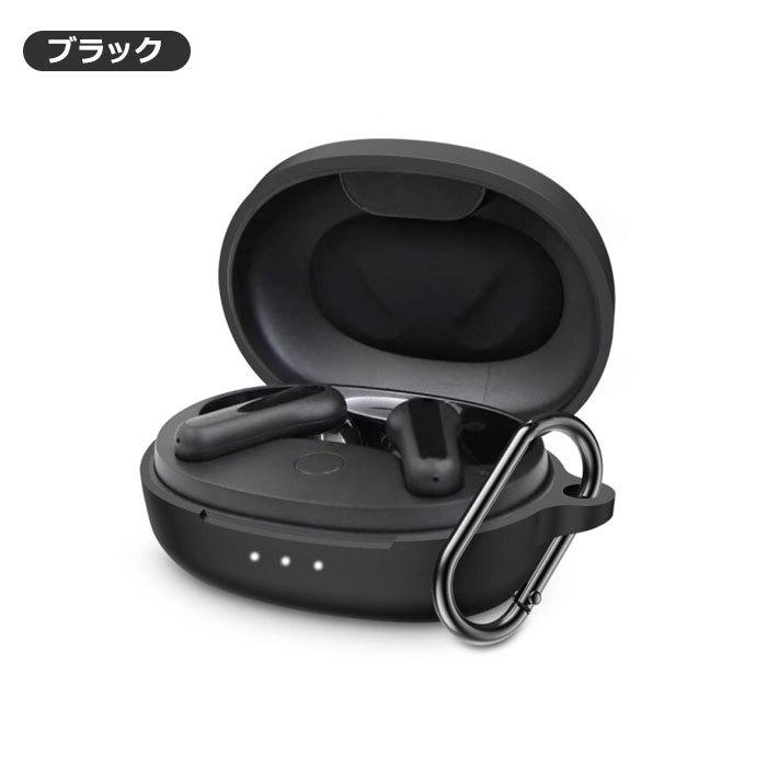 Anker Soundcore Life P2 mini 専用 シリコン ケース カラビナ付き 計5色 カバー 充電可 開閉可能 耐衝撃 傷防止 アンカー ワイヤレス イヤホン 保護｜select-shop-miza｜02