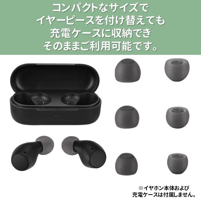 SONY イヤーチップ イヤーピース WF-C510 / WF-1000XM5 両対応 3