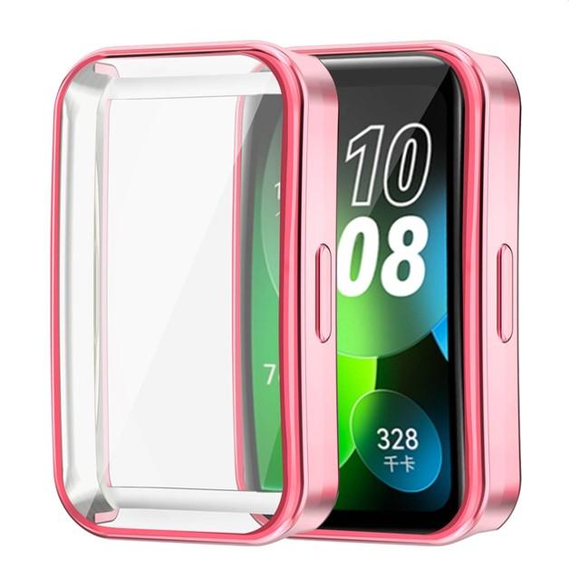 HUAWEI Band 8 / 9 10 用 本体 全面保護 カバー ケース TPU メッキ加工