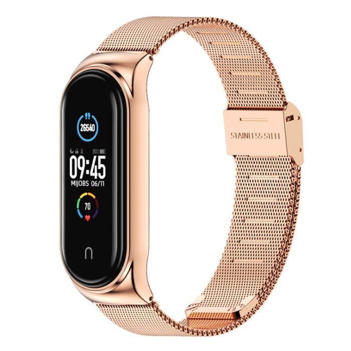 Xiaomi（シャオミ） Xiaomi Smart Band 4 5 6 7 用 ミラネーゼ 交換
