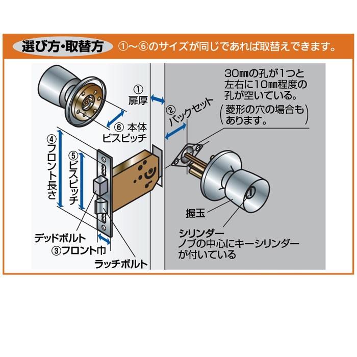 ドアノブ レバーハンドル マツ六 エクレ 取替用レバーハンドル錠ev 300 鍵付き 防犯 種類 0119 7066 Diyとプロの店 セレクトツール 通販 Yahoo ショッピング