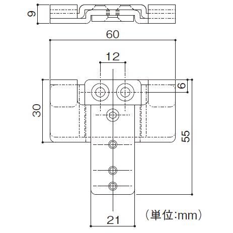 木製踏台DX KRFシリーズ用 別売脱着式固定金具(DX KRF兼用タイプ)2個入