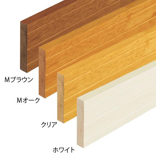 【長尺商品】【直送品】 マツ六 木製ベースプレート 80mm幅 片面ライン入り 4m | 手すり 取付 金具 下地 補強材 転倒予防 護用品 福祉用品 | 