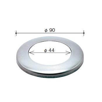 マツ六 BAUHAUS フリーRレール 埋め込み式支柱化粧カバー | 屋外 手摺 手すり 玄関 取付 転倒予防 介護用品 福祉用品 diy | 