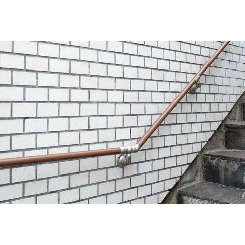 【直送品】マツ六 BAUHAUS フリーRレール 直受フレキシブルブラケット 34 | 屋外 手摺 手すり 玄関 取付 転倒予防 介護用品 福祉用品 diy |  | 02