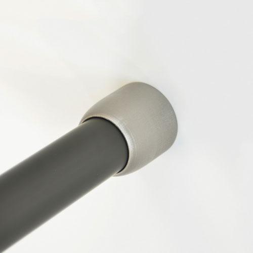 マツ六 BAUHAUS フリーRレール Nエンドソケット W46×D41×H46mm | 屋外 手摺 手すり 玄関 取付 転倒予防 介護用品 福祉用品 diy |  | 02