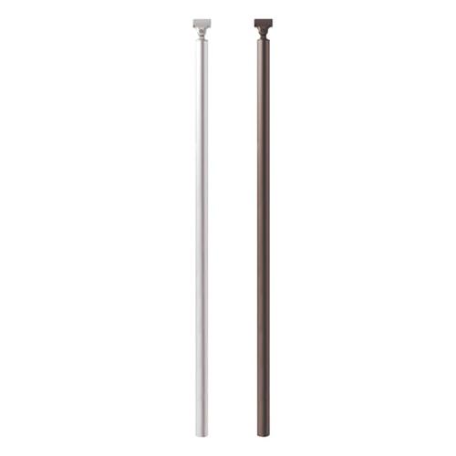 【直送品】マツ六 BAUHAUS フリーRレール E埋め込み式支柱 H1200mm ロングタイプ | 屋外 手摺 手すり | 