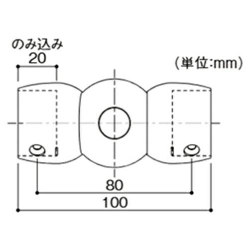 【直送品】マツ六 BAUHAUS フリーRレール L自在ジョイント | 屋外 手摺 手すり 玄関 取付 |  | 01