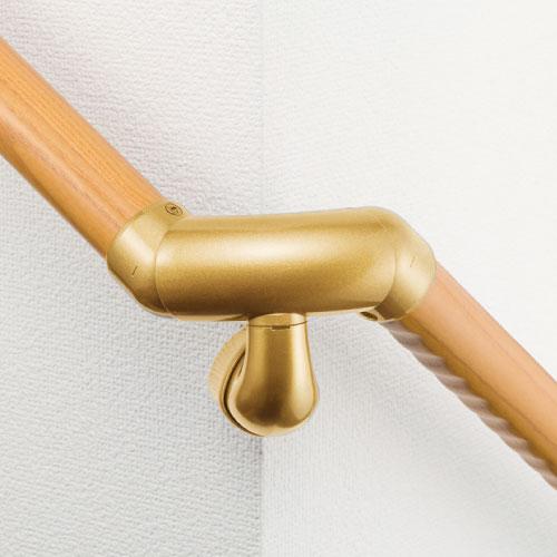 【直送品】マツ六 BAUHAUS セレクト 35・32出隅自在ブラケットK BDE-12 | 手摺 手すり 金具 ブラケット 手すり金具 |  | 03