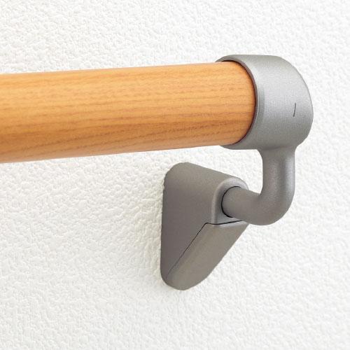 マツ六 32出幅調整スリムエンドブラケットカバー付右用 直径32mm用 | 手摺 手すり 金具 ブラケット 手すり金具 |  | 02