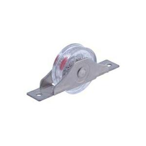 マツ六 ステンカーボネート戸車 30mm 丸 | 交換 取替 金物 補修 部品 サッシ 引戸 戸車 パーツ 車輪 滑車 がたつき DIY 簡単 取付 | 