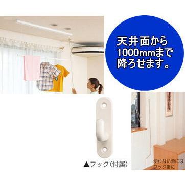 直送品】川口技研 ホスクリーンURM型(天井面付タイプ)URM-L 全長