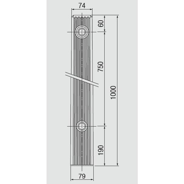 【直送品】タキロン 水栓柱(前出式) W79×D79×H1000mm | 水栓 水道 立水栓 庭 洗い場 ガーデニング エクステリア |  | 01