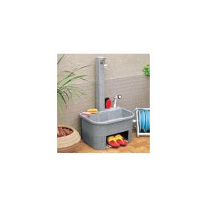 【直送品】タキロン 水栓柱(下出式) W79×D79×H1060mm | 水栓 水道 立水栓 庭 洗い場 ガーデニング エクステリア |  | 02