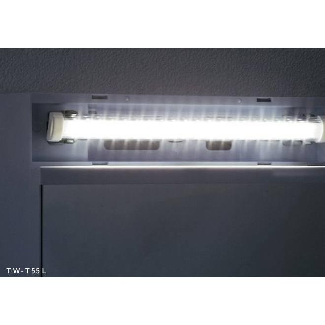 ★新品未使用☆＊ＬＥＤ照明付きミラーキャビネット　ＴＷ−Ｔ５５Ｌ＊ 東プレ ウオールキャビネット TW-T55L ミラーキャビネット 東プラ LED