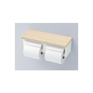 TOTO 棚付二連紙巻器(木質棚) YH600FMR | トイレ トイレット ペーパー ホルダー ダブル 紙巻き器 アクセサリー シンプル おしゃれ |  | 01