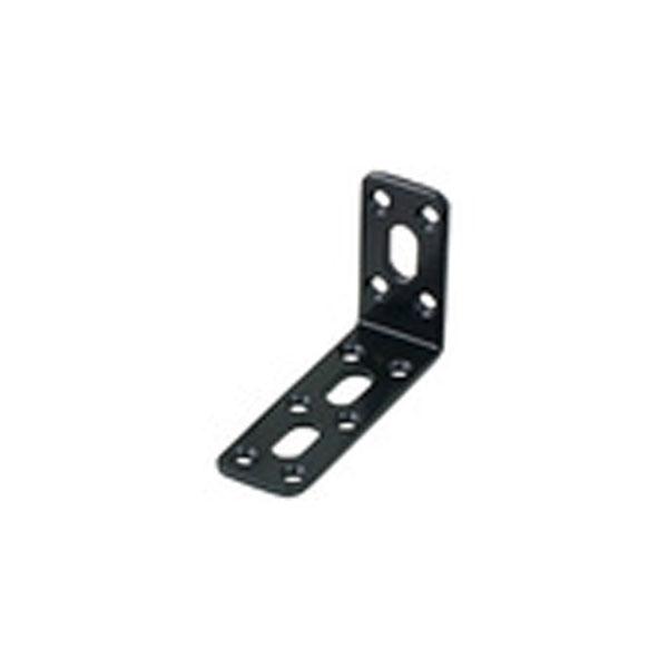 【メール便可】マイスト 鉄製取付金具 L字 6019 3×25×(49×75)mm | 家具 食器棚 収納棚 本棚 タンス 滑り止め 震災対策 転倒 防止 固定 金具 耐震 地震 対策 | 