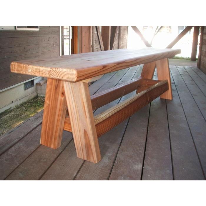 木製ベンチ W1430(鳥取県産材) | 