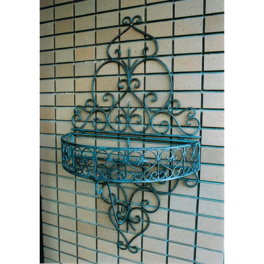 【直送品】ジャービス商事 ウォールバスケット 4型 W600×D270×H1030mm | ガーデニング フラワーラック プランター 鉢 吊り下げ 壁掛け カゴ かご 玄関 花 おし | 