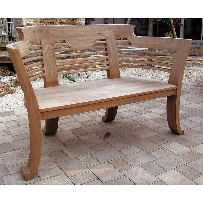 【直送品】ジャービス商事 チーク ロマンティックベンチ W1310×H850 | ガーデン エクステリア おしゃれ オシャレ ファニチャー 庭 テラス ベランダ 家具 おすす |  | 02