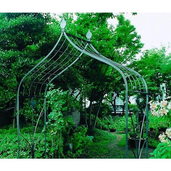 【直送品】ジャービス商事 ガーデンアーチB型 W1590×H2470 | ガーデニング おしゃれ オシャレ 園芸 庭 つる ローズアーチ 花壇 庭園 園芸 |  | 01