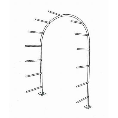 【直送品】ジャービス商事 ドームアーチコネクションS W1600×H2400 | 