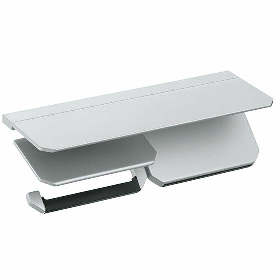 カワジュン　ペーパーホルダ　SE39W040 KAWAJUN ダブルペーパーホルダー SE-39W-040 | 棚 シルバー 2連
