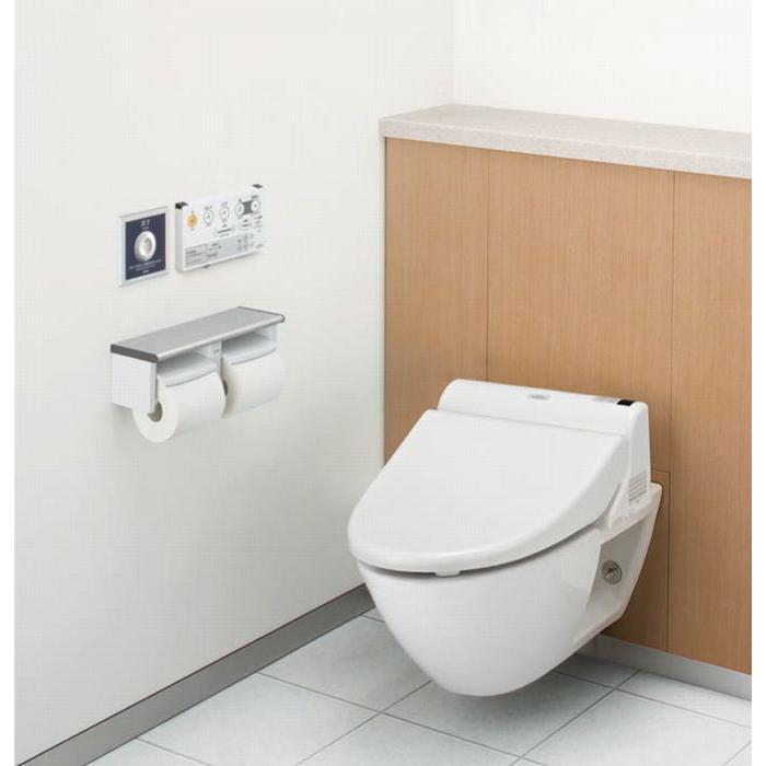 TOTO 棚付二連紙巻器 アルミ製 YH702 | トイレ トイレット ペーパー