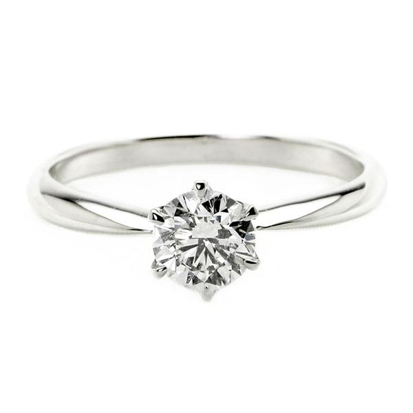 プラチナ pt900 ダイヤ 計0.577ct G-SI2-EX リング 指輪 PT900/0.96ct 