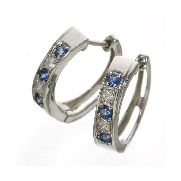 サファイヤダイヤモンドピアス |  | 01