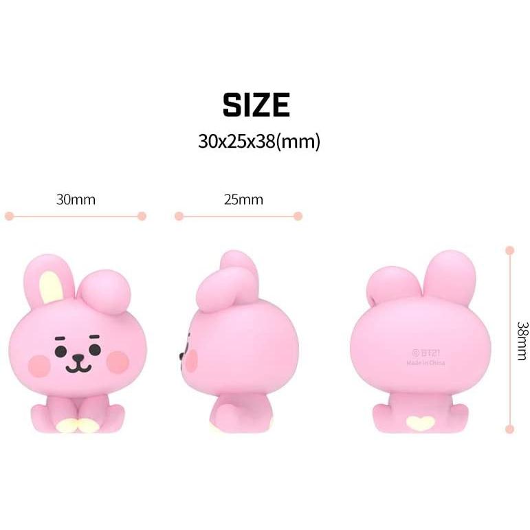 BT21　COOKY　フィギュア BTS) BT21 COOKY Character Collection Action Figure - 8