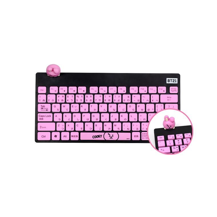 BT21 ワイヤレスキーボード Amazon.co.jp: ラインフレンズ BTS 防弾少年団 BT21 WIRELESS SILENT