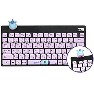 キーボード BT21 ワイアレス bt21 公式 MANG マン ホソク 送料無料