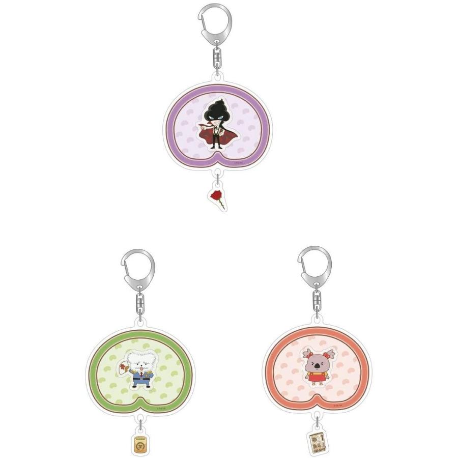 おしりたんてい きゃらとじ キーホルダー 3個セット マルチーズしょちょう かいとうu コアラちゃん 東映アニメーション Oshiri 013 0303 Selecta Birra 通販 Yahoo ショッピング
