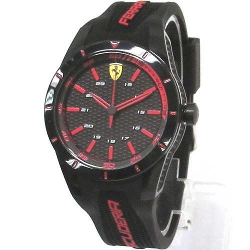 Scuderia フェラーリ Ferrari  スクーデリア レッド RedRev クオーツ メンズ ウォッチ 0830245 | 