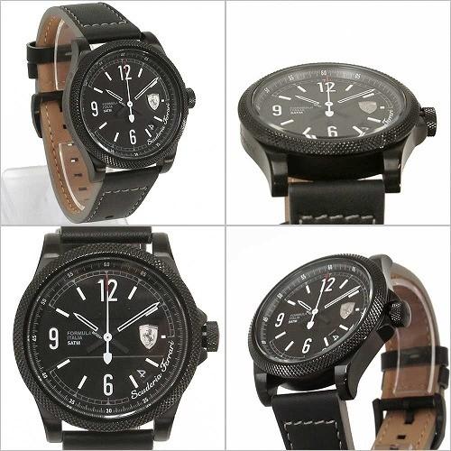 Scuderia フェラーリ Ferrari  スクーデリア フォーミュラ アナログ ドレス クオーツ メンズ ウォッチ 0830272 |  | 01