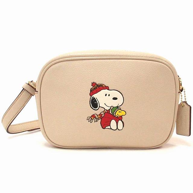 COACH コーチ バッグ アウトレット X PEANUTS スヌーピー ミニ 