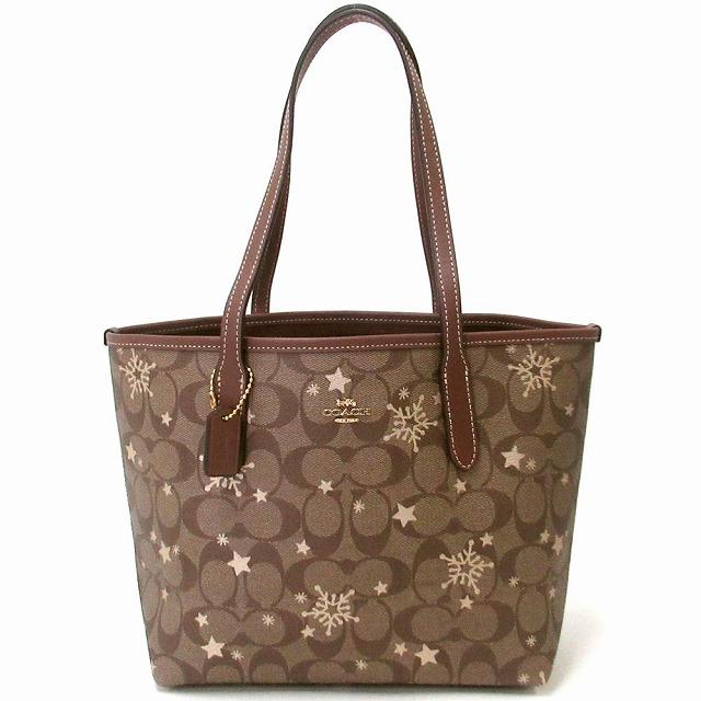 COACH コーチ バッグ アウトレット ミニ シティ トート・シグネチャー  