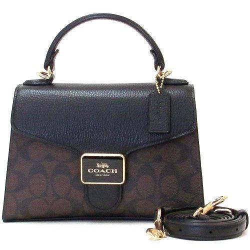 COACH コーチ バッグ アウトレット シグネチャー ペッパー サッチェル  