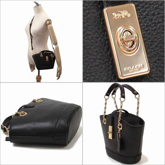 コーチ レザーバッグ COACH アウトレット ペブルドレザー エンボス 