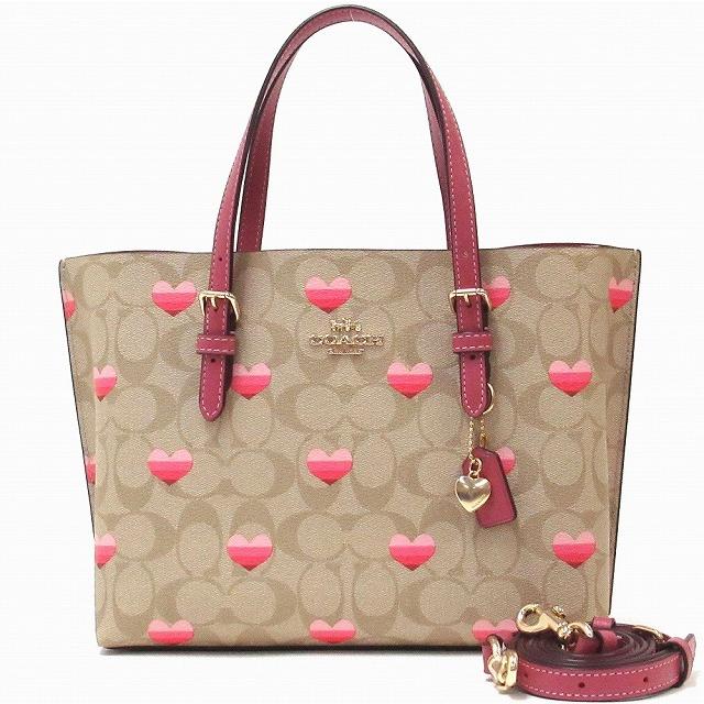 COACH コーチ バッグ アウトレット シグネチャー ハート プリント 