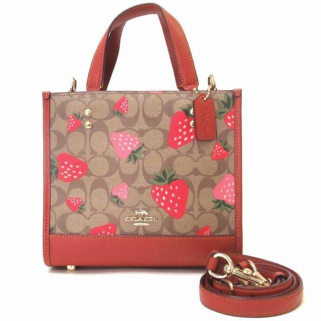 coach コーチいちごストロベリーショルダーバッグ2way バッグ