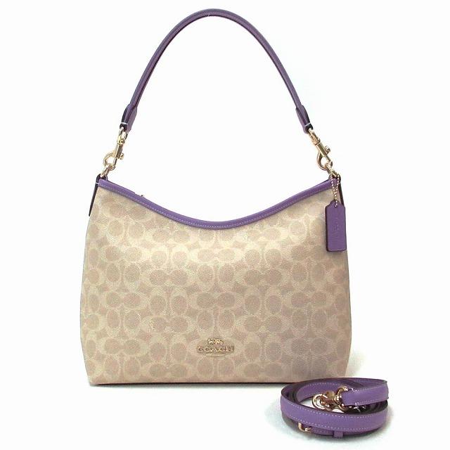 【COACH】ローレル ショルダー バッグ・シグネチャー キャンバス 公式】ローレル ショルダー バッグ・シグネチャー キャンバス