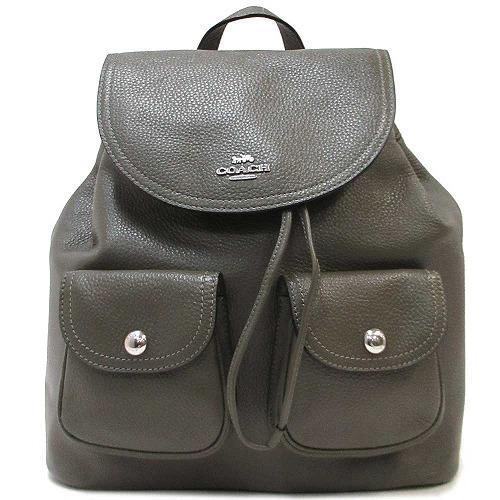 COACH コーチ レザーバッグ アウトレット ペブルド レザー
