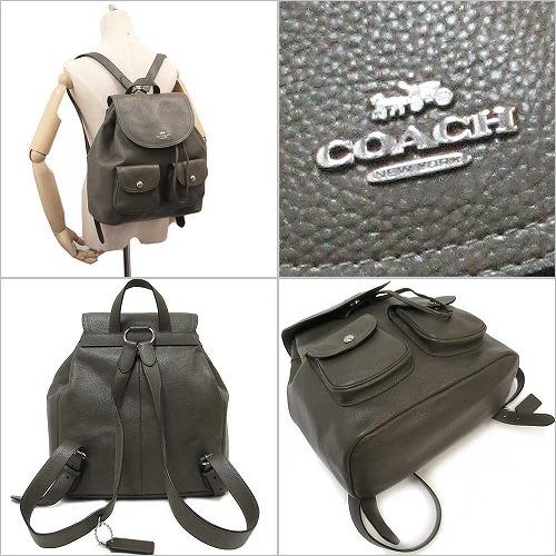 COACH コーチ レザーバッグ アウトレット ペブルド レザー