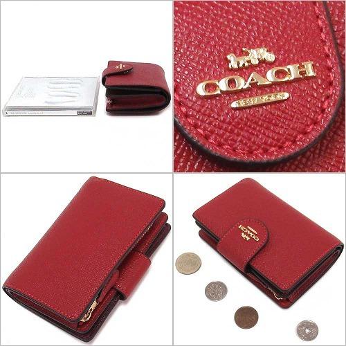 コーチ 財布 COACH アウトレット レザー ミディアム コーナー ジップ ウォレット 二つ折り財布  6390 IMF8Q   n210319｜selectag｜02